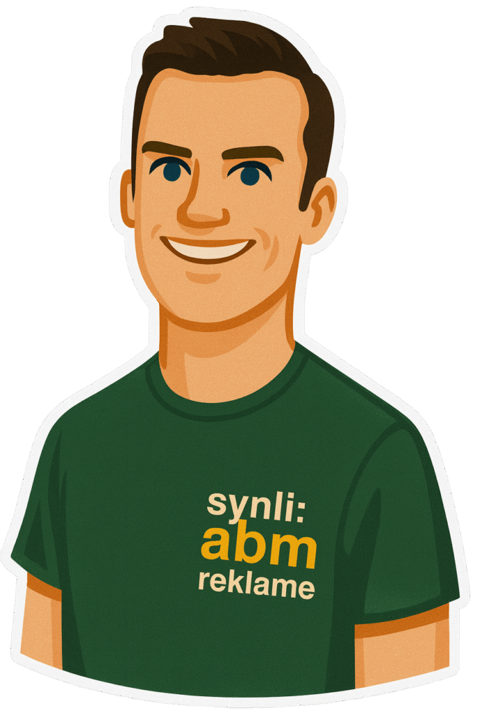 illustrasjon av ansatt Kristian j.